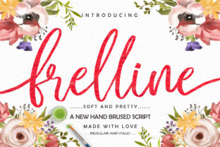 Frelline: The Handwritten Font That Feels Like a Friend