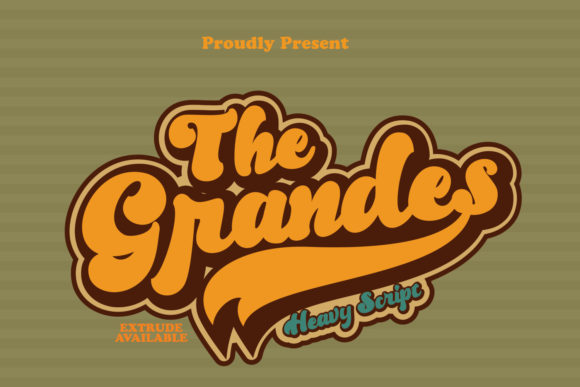 Grandes: The Vintage Script Font with Modern Appeal