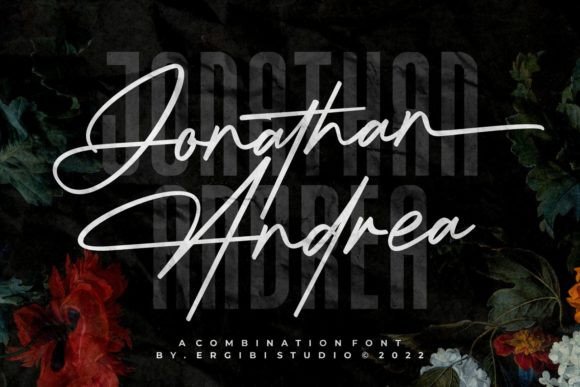 Jonathan Andrea: A Modern Font Duo for Bold Creators