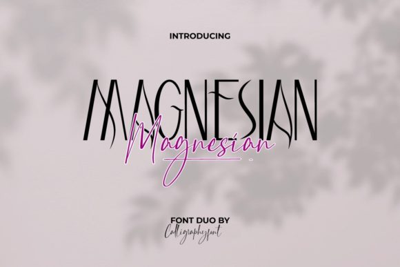 Magnesian: A Modern Font Pairing for Elegant Designs
