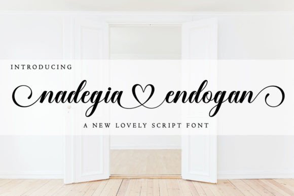 Nadegia Endogan: A Love-Centered Script for Modern Design