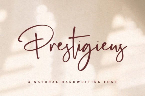 Prestigieus: Crafting Elegance in Every Letterform