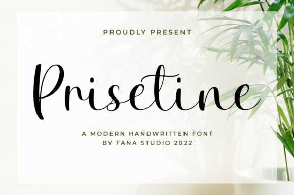 Prisetine Script: A Stylish Font for a Personal Touch