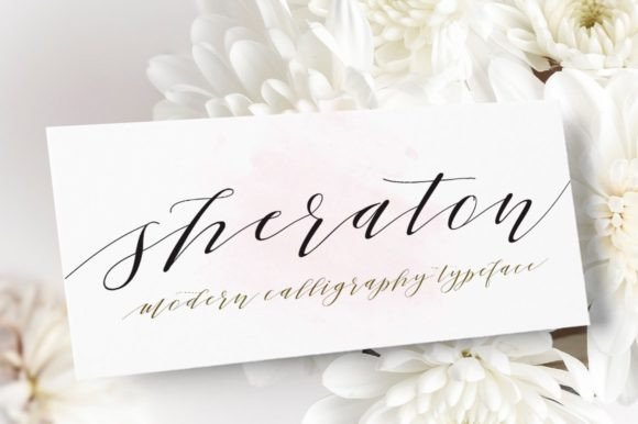 Sheraton: A Modern Calligraphic Script for Elegant Projects