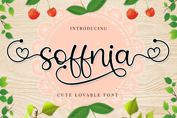 Soffnia: The Cute and Adorable Script Font for Romantic Designs