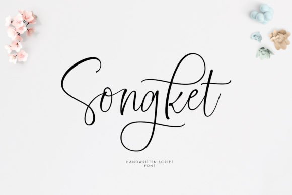Songket: A Dazzling Script Font for Creative Projects