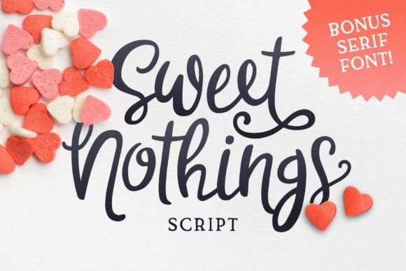 Sweet Nothings: A Font That Balances Elegance and Ease