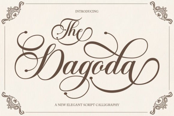 The Dagoda: A Script Font for Elegant and Authentic Design