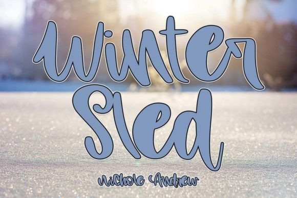 Winter Sled: The Handwritten Font with a Truly Unique Feel